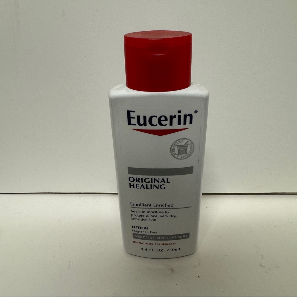 Eucerin Original Healing Lotion Extremely Dry Skin Fragrance Free 8.4 OZ HTF